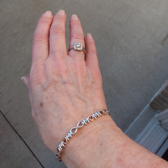 Diamond Infinity MOM Bolo Bracelet - Picture 6 of 9